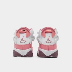 Nike Big Kids' Jordan 6 Rings Basketball Shoes - 323419 616 -Nike Women Shop 323419 616 P4