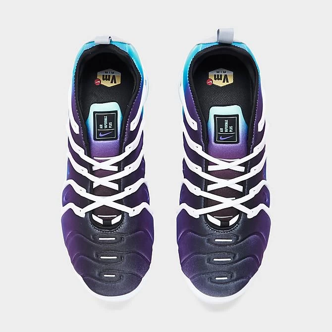 Nike Air VaporMax Plus Running Shoes White/Fierce Purple/Aurora Green/Black - 924453 101 5 Nike Air VaporMax Plus Running Shoes White/Fierce Purple/Aurora Green/Black - 924453 101 - Image 5