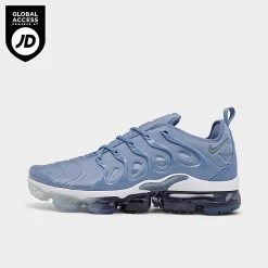 Nike Air VaporMax Plus Running Shoes Work Blue/Cool Grey/Diffused Blue/White - 924453 402