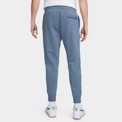 Nike Sportswear Club Fleece Cuffed Jogger Pants Diffused Blue/Diffused Blue/White - BV2671 491 -Nike Women Shop BV2671 491 M3