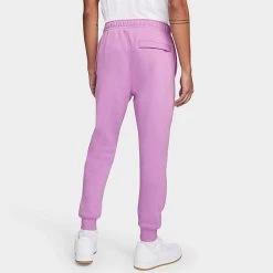 Nike Sportswear Club Fleece Cuffed Jogger Pants Violet Shock/Violet Shock/White - BV2671 591 -Nike Women Shop BV2671 591 M3