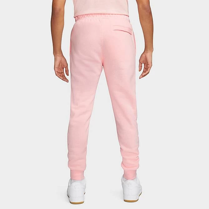 Nike Sportswear Club Fleece Cuffed Jogger Pants Pink Bloom/Pink Bloom/White - BV2671 686 3 Nike Sportswear Club Fleece Cuffed Jogger Pants Pink Bloom/Pink Bloom/White - BV2671 686 - Image 3