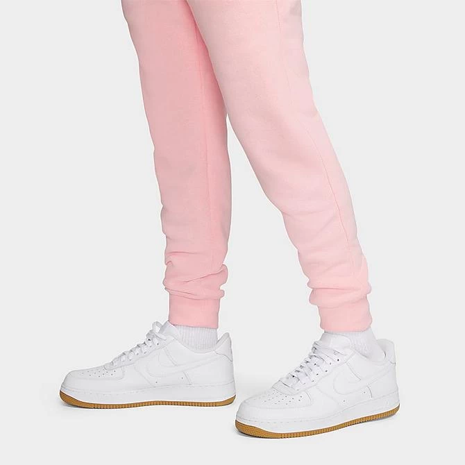 Nike Sportswear Club Fleece Cuffed Jogger Pants Pink Bloom/Pink Bloom/White - BV2671 686 5 Nike Sportswear Club Fleece Cuffed Jogger Pants Pink Bloom/Pink Bloom/White - BV2671 686 - Image 5