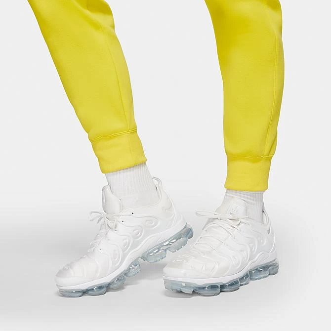 Nike Sportswear Club Fleece Cuffed Jogger Pants Opti Yellow/Opti Yellow/White - BV2671 731 5 Nike Sportswear Club Fleece Cuffed Jogger Pants Opti Yellow/Opti Yellow/White - BV2671 731 - Image 5