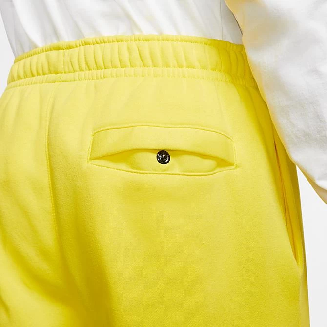 Nike Sportswear Club Fleece Cuffed Jogger Pants Opti Yellow/Opti Yellow/White - BV2671 731 6 Nike Sportswear Club Fleece Cuffed Jogger Pants Opti Yellow/Opti Yellow/White - BV2671 731 - Image 6