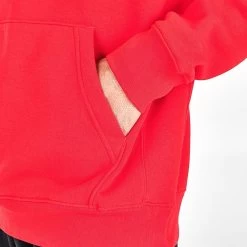 Nike Sportswear Club Fleece Hoodie University Red/White/White - BV2973 657 -Nike Women Shop BV2973 657 M6