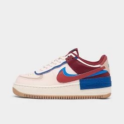 Women's Nike Air Force 1 Shadow Casual Shoes Light Soft Pink/Canyon Rust/Fossil Stone - CI0919W 601