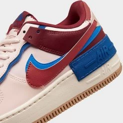 Women's Nike Air Force 1 Shadow Casual Shoes Light Soft Pink/Canyon Rust/Fossil Stone - CI0919W 601 -Nike Women Shop CI0919W 601 P3