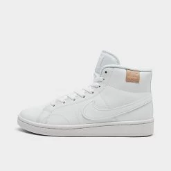 Women's Nike Court Royale 2 Mid Casual Shoes White/White - CT1725 100