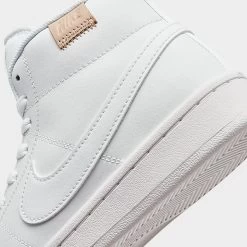 Women's Nike Court Royale 2 Mid Casual Shoes White/White - CT1725 100 -Nike Women Shop CT1725 100 P3