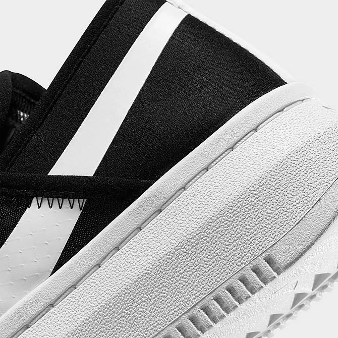 Women's Nike Court Vision Alta Casual Shoes Black/White - CW6536 001 3 Women's Nike Court Vision Alta Casual Shoes Black/White - CW6536 001 - Image 3