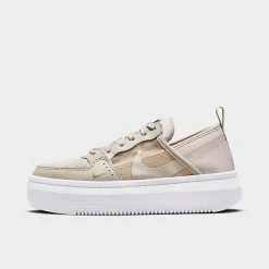 Women's Nike Court Vision Alta Casual Shoes Cream II/Saturn Gold/White/Cream II - CW6536 200