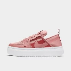 Women's Nike Court Vision Alta Casual Shoes Rust Pink/Canyon Rust/White/Rust Pink - CW6536 600