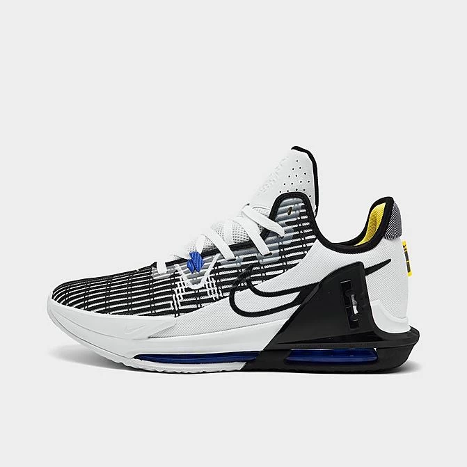 Nike LeBron Witness 6 Basketball Shoes White/Persian Violet/Yellow Strike/Black - CZ4052 100