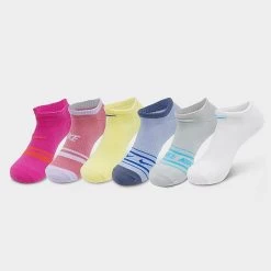 Women's Nike Everyday Lightweight Training No-Show Socks (6 Pairs) Multicolor - DA4222 908