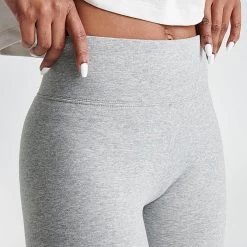 Women's Nike Sportswear Essential Mid-Rise 10 Inch Bike Shorts Dark Grey Heather - DB3905 063 -Nike Women Shop DB3905 063 M6