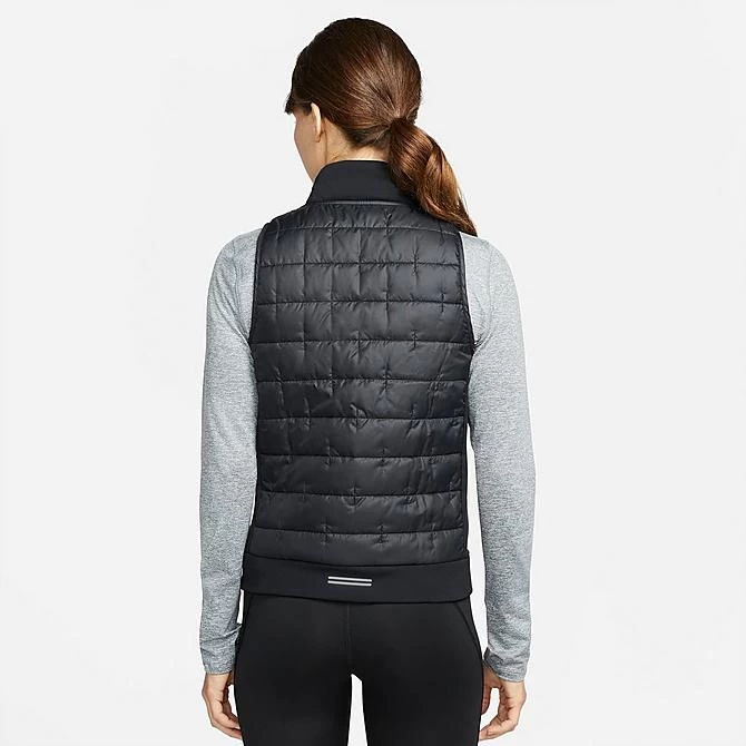 Women's Nike Therma-FIT Synthetic Fill Full-Zip Vest Black/Reflective Silver - DD6084 010 3 Women's Nike Therma-FIT Synthetic Fill Full-Zip Vest Black/Reflective Silver - DD6084 010 - Image 3