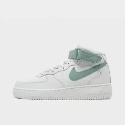 Women's Nike Air Force 1 '07 Mid Casual Shoes Summit White/Mineral/Sail - DD9625 103