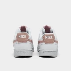 Women's Nike Court Vision Low Next Nature Casual Shoes White/Pink Oxford - DH3158 102 -Nike Women Shop DH3158 102 P4