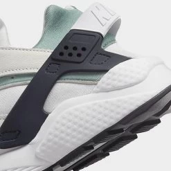Women's Nike Air Huarache Casual Shoes White/Obsidian/Mica Green/Photon Dust/Obsidian/Obsidian - DH4439 110 -Nike Women Shop DH4439 110 P3
