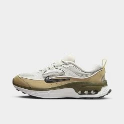 Women's Nike Air Max Bliss Next Nature Casual Shoes Light Bone/Dark Smoke Grey/Phantom/Limestone/Medium Olive/Lemon Wash - DH5128 002