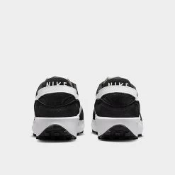 Women's Nike Waffle Debut Casual Shoes Black/Orange/Clear/White - DH9523 002 -Nike Women Shop DH9523 002 P4
