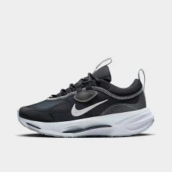 Women's Nike Spark Casual Shoes Black/Metallic Silver/Pure Platinum/White/Wolf Grey - DJ6945 005
