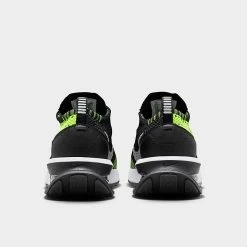 Women's Nike Air Max Flyknit Racer Casual Shoes Volt/White/Sequoia/Black - DM9073 700 -Nike Women Shop DM9073 700 P4