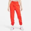 Women's Nike Sportswear Phoenix Fleece High-Waisted Jogger Sweatpants Picante Red/Sail - DQ5688 633