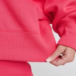 Women's Nike Sportswear Phoenix Fleece Oversized Crewneck Sweatshirt - DQ5761 648 -Nike Women Shop DQ5761 648 M6