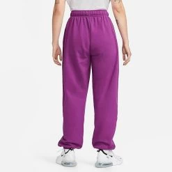 Women's Nike Sportswear Club Fleece Mid-Rise Oversized Sweatpants Viotech/White - DQ5800 503 6 Women's Nike Sportswear Club Fleece Mid-Rise Oversized Sweatpants Viotech/White - DQ5800 503 -Nike Women Shop DQ5800 503 M3