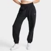 Women's Nike Sportswear Phoenix Fleece Oversized High-Waist Jogger Pants Black/Sail - DQ5887 010