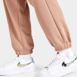 Women's Nike Sportswear Phoenix Fleece Oversized High-Waist Jogger Pants Hemp/Sail - DQ5887 200 -Nike Women Shop DQ5887 200 M6