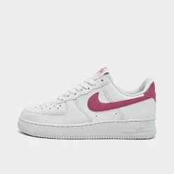 Women's Nike Air Force 1 '07 Casual Shoes White/Desert Berry - DQ7569 101