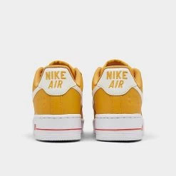 Women's Nike Air Force 1 Low SE 40 Years Casual Shoes Yellow Ochre/Sail/White/Team Orange/Metallic Gold - DQ7582 700 -Nike Women Shop DQ7582 700 P4
