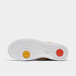 Women's Nike Air Force 1 Low SE 40 Years Casual Shoes Yellow Ochre/Sail/White/Team Orange/Metallic Gold - DQ7582 700 -Nike Women Shop DQ7582 700 P6