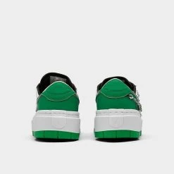 Nike Women's Air Jordan 1 Elevate Low SE Casual Shoes Lucky Green/Black/White/White Onyx - DQ8394 301 9 Nike Women's Air Jordan 1 Elevate Low SE Casual Shoes Lucky Green/Black/White/White Onyx - DQ8394 301 -Nike Women Shop DQ8394 301 P4