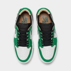 Nike Women's Air Jordan 1 Elevate Low SE Casual Shoes Lucky Green/Black/White/White Onyx - DQ8394 301 10 Nike Women's Air Jordan 1 Elevate Low SE Casual Shoes Lucky Green/Black/White/White Onyx - DQ8394 301 -Nike Women Shop DQ8394 301 P5