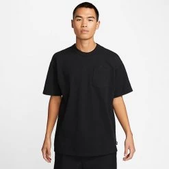 Men's Nike Sportswear Premium Essentials Pocket T-Shirt Black/Black - DQ9295 010