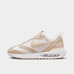 Women's Nike Air Max Dawn Casual Shoes Light Soft Pink/White/Sail/Shimmer - DR2395 600