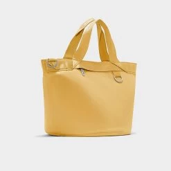 Women's Nike Air Futura Luxe Tote Bag Topaz Gold/Topaz Gold/University Gold - DR5671 795 -Nike Women Shop DR5671 795 P3