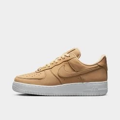Women's Nike Air Force 1 '07 Premium Casual Shoes Vachetta Tan/White - DR9503 201