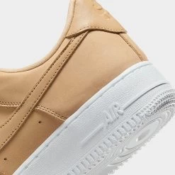 Women's Nike Air Force 1 '07 Premium Casual Shoes Vachetta Tan/White - DR9503 201 -Nike Women Shop DR9503 201 P3