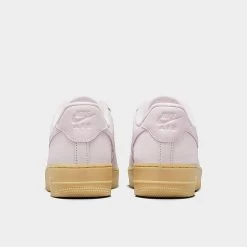 Women's Nike Air Force 1 '07 Premium Casual Shoes Pearl Pink/Pearl Pink/Gum Light Brown - DR9503 601 -Nike Women Shop DR9503 601 P4