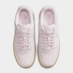Women's Nike Air Force 1 '07 Premium Casual Shoes Pearl Pink/Pearl Pink/Gum Light Brown - DR9503 601 -Nike Women Shop DR9503 601 P5