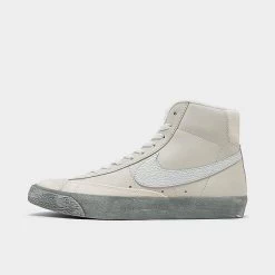 Nike Blazer Mid '77 SE Casual Shoes Summit White/White/Phantom/Mica Green - DV0797 100