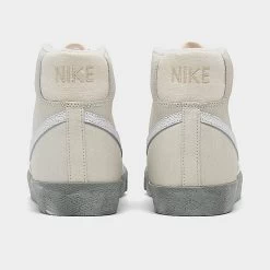 Nike Blazer Mid '77 SE Casual Shoes Summit White/White/Phantom/Mica Green - DV0797 100 9 Nike Blazer Mid '77 SE Casual Shoes Summit White/White/Phantom/Mica Green - DV0797 100 -Nike Women Shop DV0797 100 P4