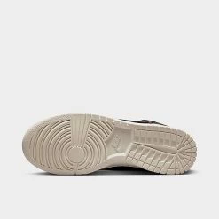 Nike Dunk High Retro SE Plaid Casual Shoes Black/Pale Ivory/University Red - DV0826 001 -Nike Women Shop DV0826 001 P6