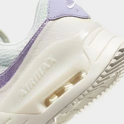 Women's Nike Air Max SYSTM Casual Shoes Sail/Oxygen Purple/Phantom/Indigo Haze - DV6841 100 -Nike Women Shop DV6841 100 P3