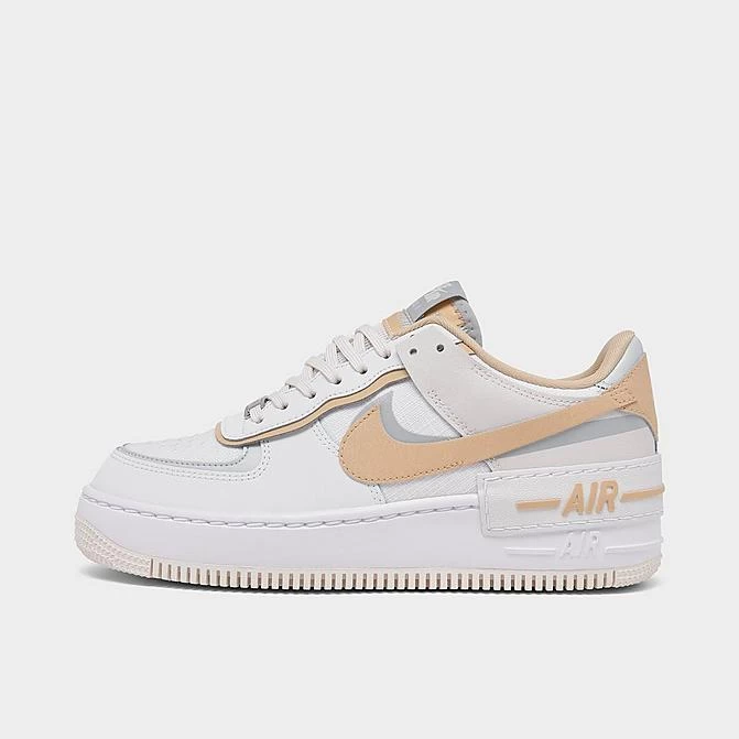 Women's Nike Air Force 1 Shadow Casual Shoes Summit White/Wolf Grey/Pure Platinum/Sesame - DV7449 100 1 Women's Nike Air Force 1 Shadow Casual Shoes Summit White/Wolf Grey/Pure Platinum/Sesame - DV7449 100